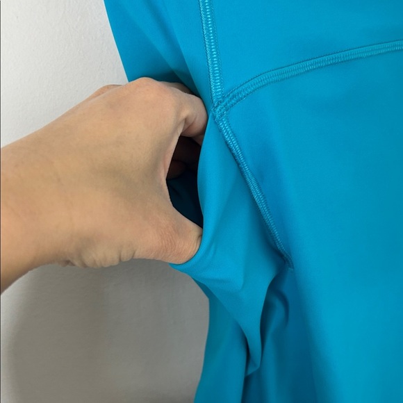 Lululemon Swift Speed High Rise Turquoise Tide Crop Leggings - Picture 4 of 9